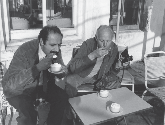 eating yoghurt with Henri Cartier-Bresson in Kandilli