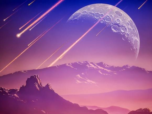 Joe Tucciarrone/Science Photo LIbraryCorbis The crash of meteors on early Earth likely generated hydrogen cyanide, which could have kick-started the production of biomolecules needed to make the first cells.