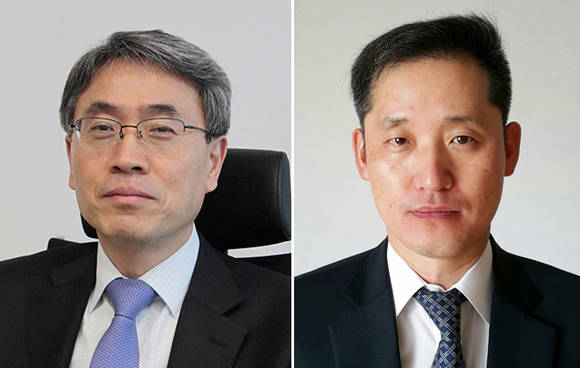 김재식 부사장(좌)•박중현 상무(우)