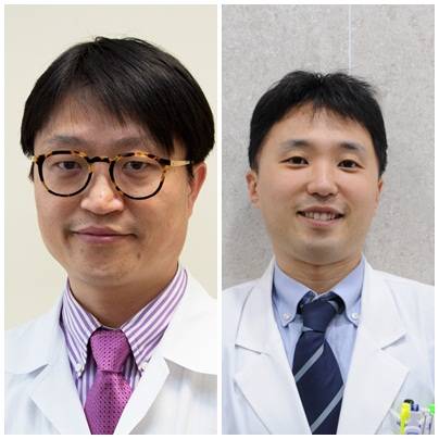 서울성모병원 이보인교수(좌) , 인천성모병원 김준성교수(우)