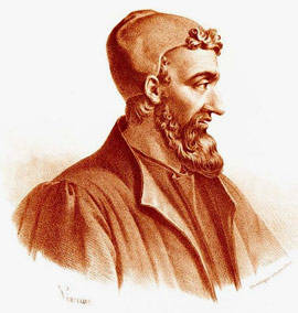 Claude Galien. Lithograph by Pierre Roche Vigneron.