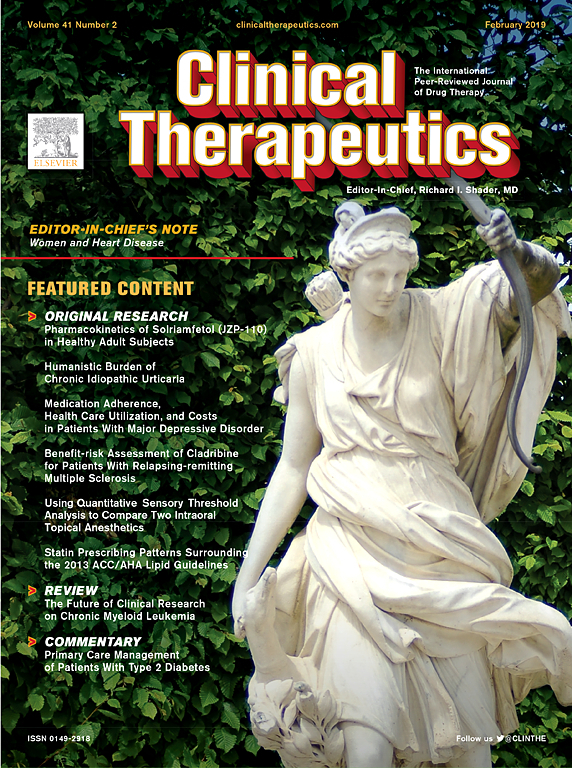 Clinical Therapeutics 표지