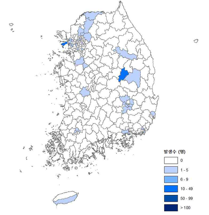 최근 1주 확진자 현황 (2020.4.14.~4.20.)