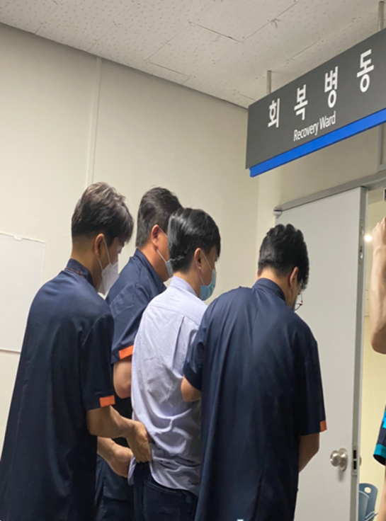 비강압치료훈련장면