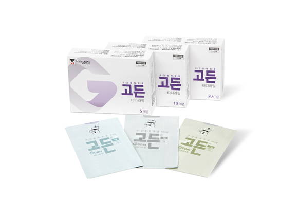 한국메나리니, 필름형 타다라필 발기부전 치료제 '고든 구강용해필름' 출시 한국메나리니, 필름형 타다라필 발기부전 치료제 '고든 구강용해필름' 출시